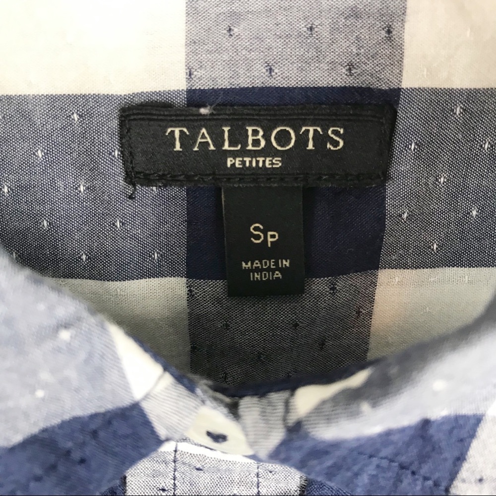 Talbots Gingham Button Down - Excellent Condition! - image 6